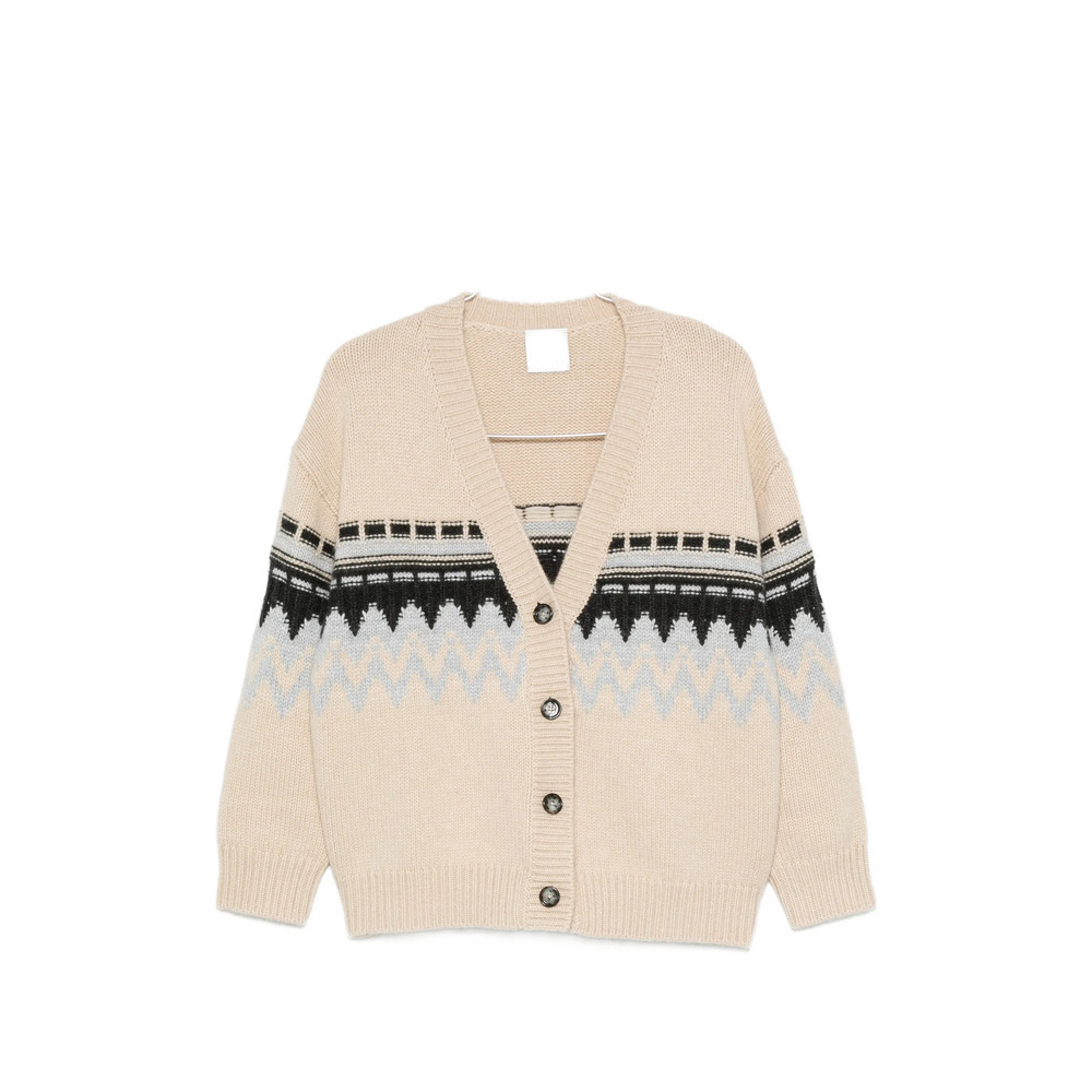 Allude V-neck Cashmere Cardigan