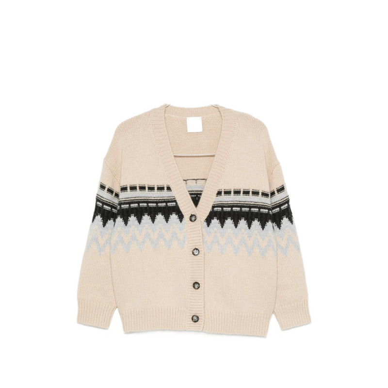 Allude V-neck Cashmere Cardigan