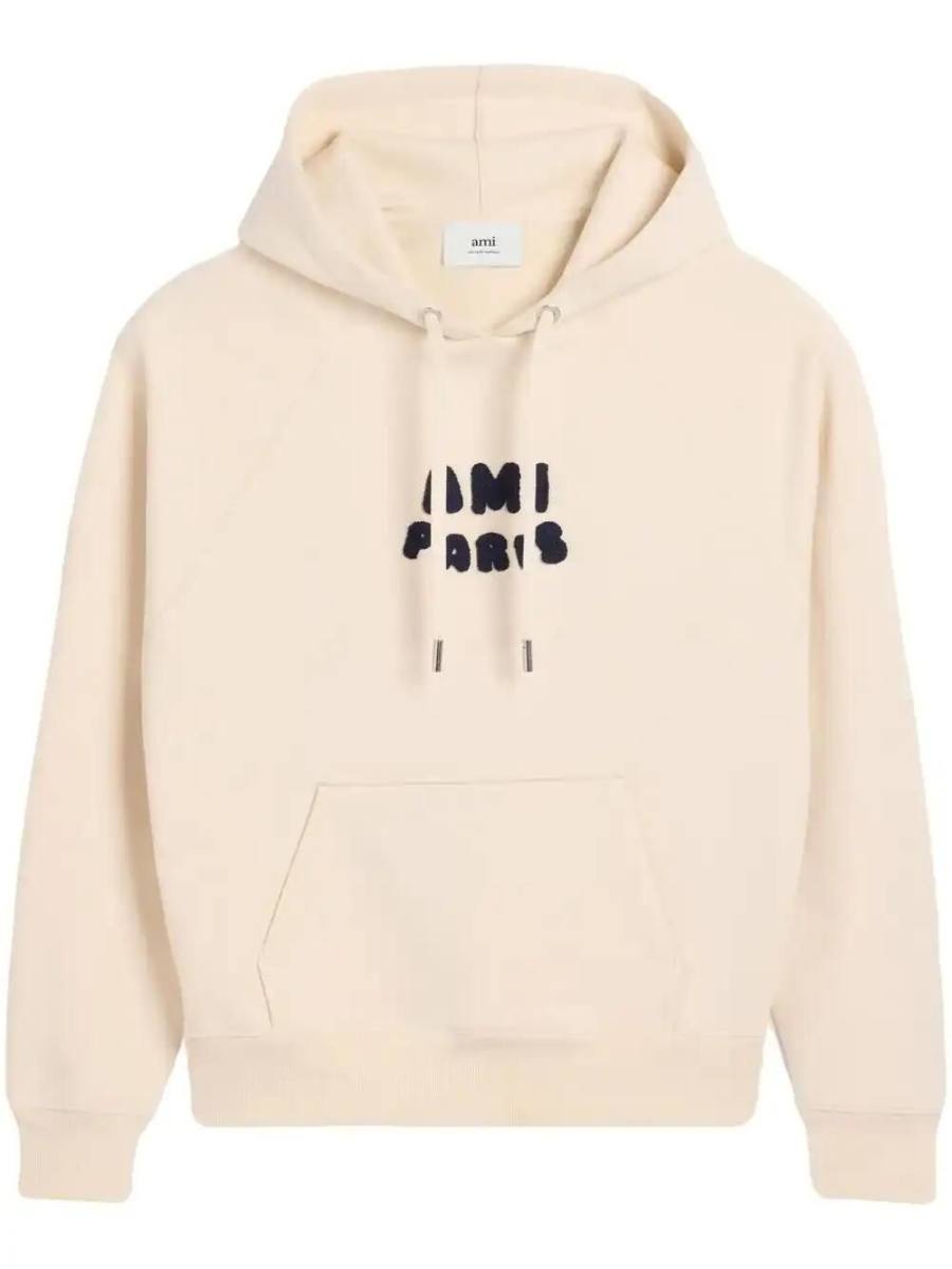 logo-appliqué hoodie