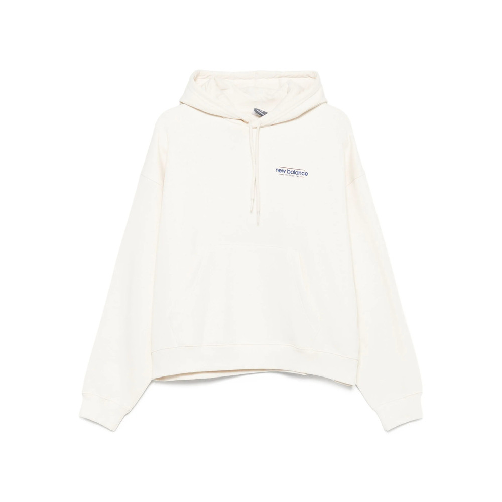 New Balance Logo-embroidered Hoodie