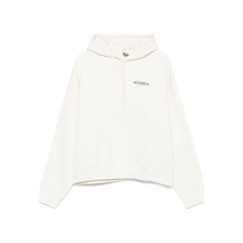 New Balance Logo-embroidered Hoodie