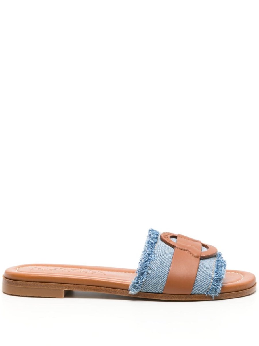 Bell denim slides