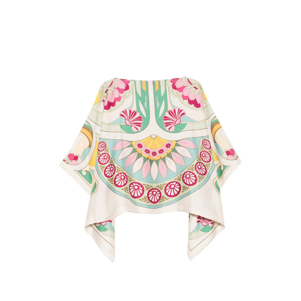 La Double J Floral-print Blouse