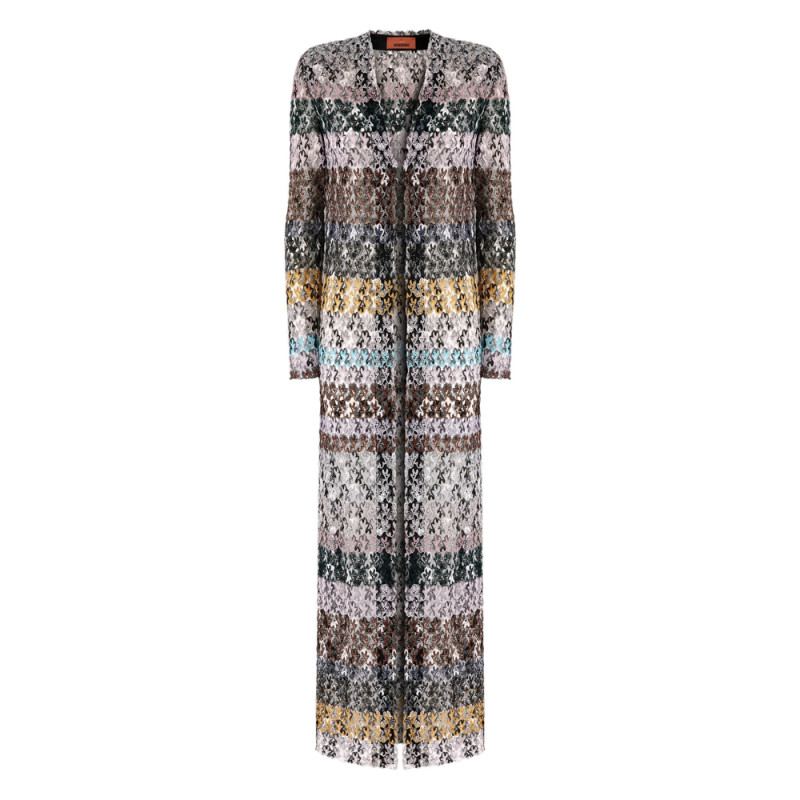 Missoni Knitted Long Cardigan