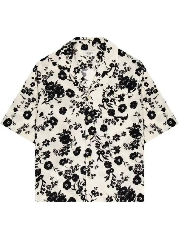 Boxy bowling shirt