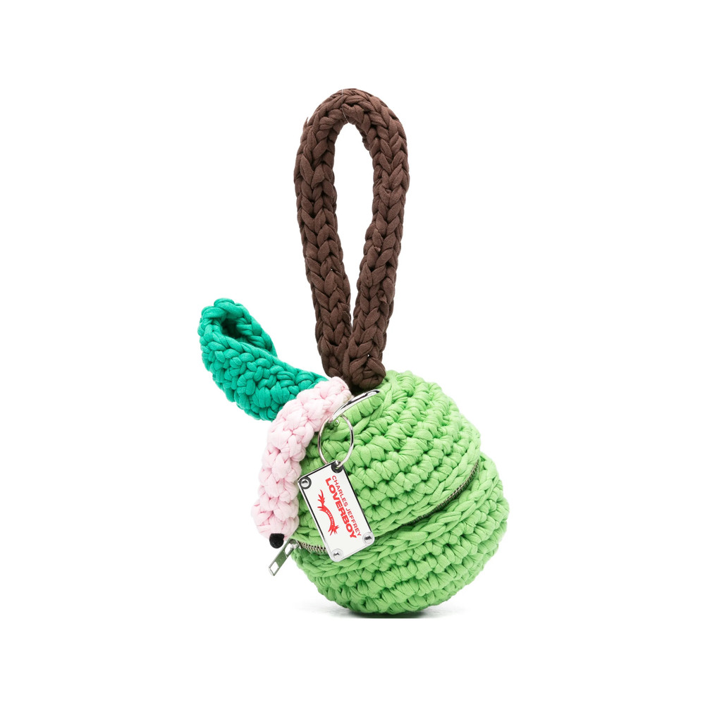 Charles Jeffrey Loverboy Logo-plaque Clutch Bag