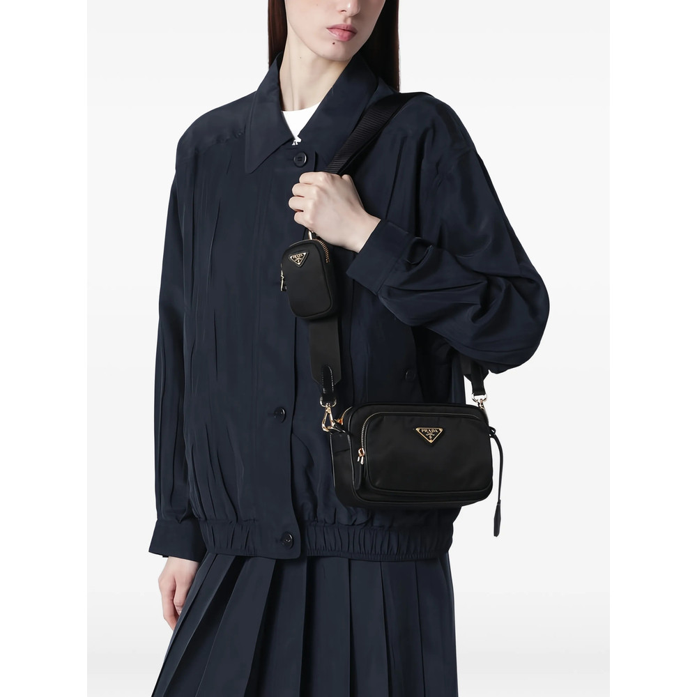 Prada Top-zip Cross Body Bag
