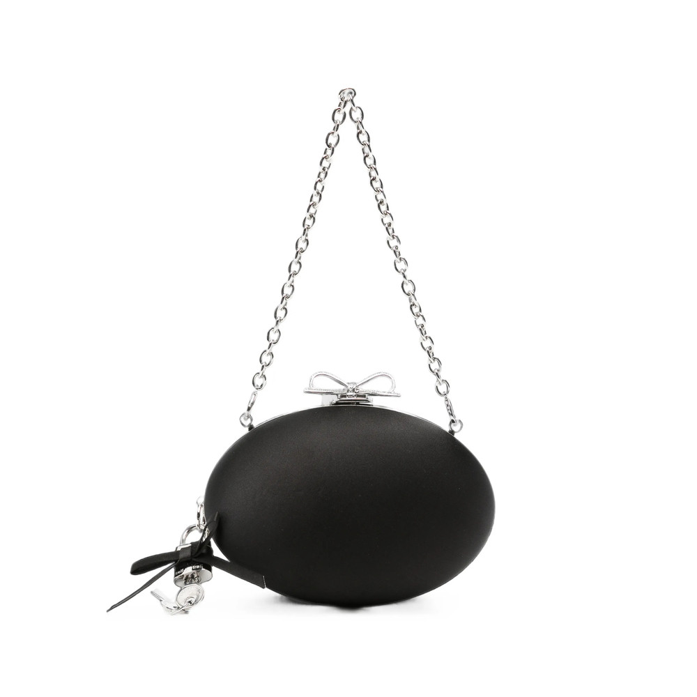 Self-portrait Bow-clasp Chain-strap Clutch Bag