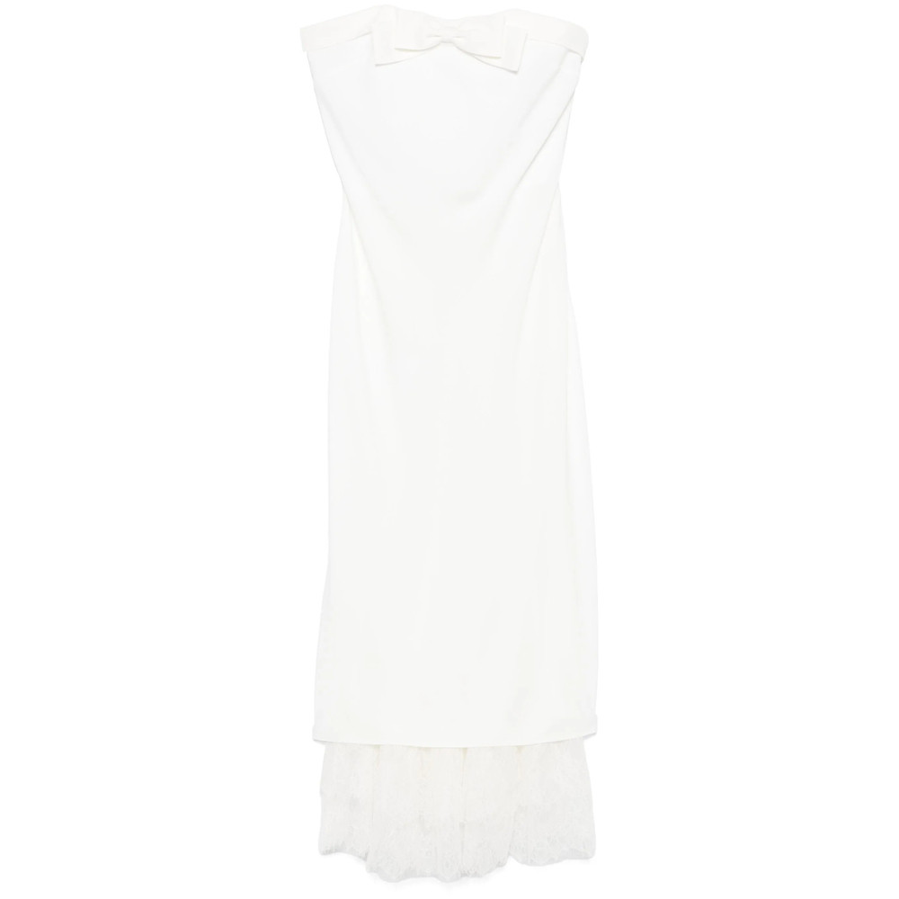 Alessandra Rich Bow-detailed Midi Dress