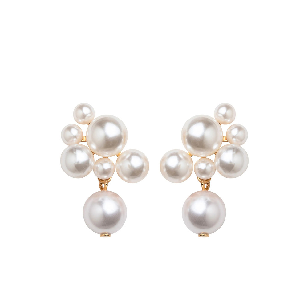 Jennifer Behr Perlita Pearl-detailing Earrings