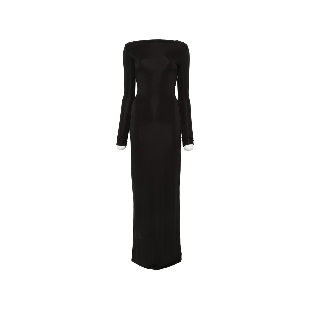 Cult Gaia Armand Long-sleeve Maxi Dress