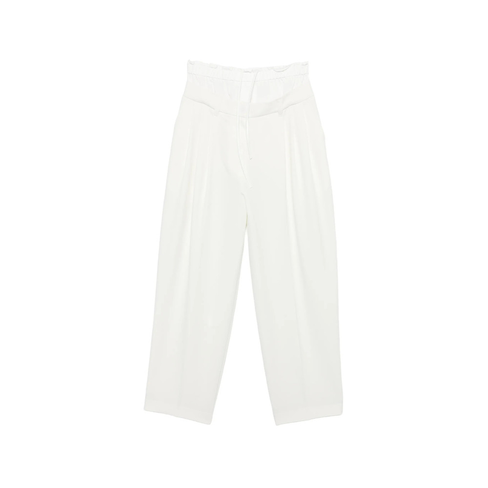 System Belt-loop Drawstring Trousers