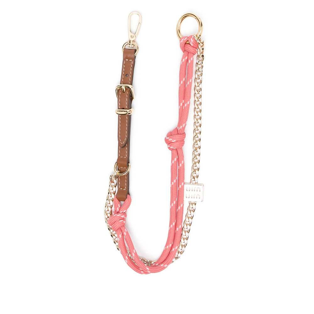 Miu Miu Knot-detailing Keychain