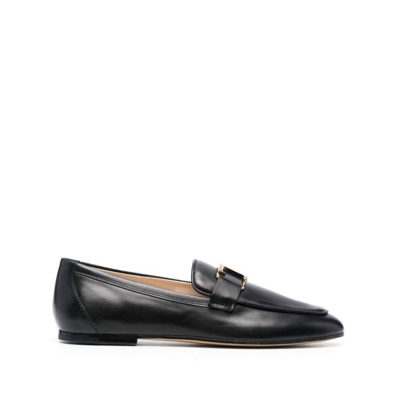 Tod's T-logo Leather Loafers