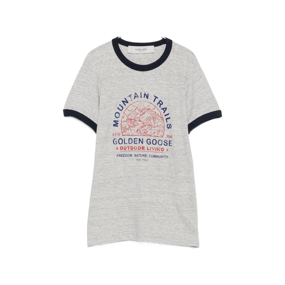 Golden Goose Crew Neck Short-sleeve T-shirt