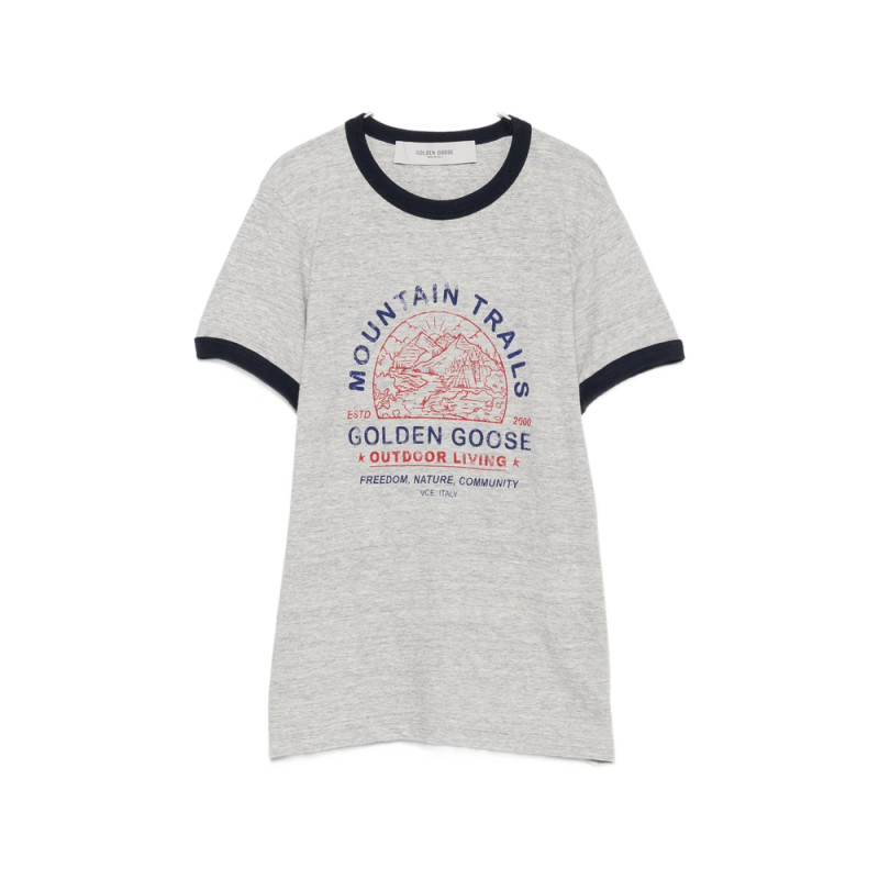 Golden Goose Crew Neck Short-sleeve T-shirt