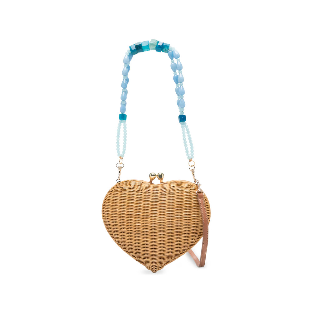 Serpui Passionate Heart Clutch Bag