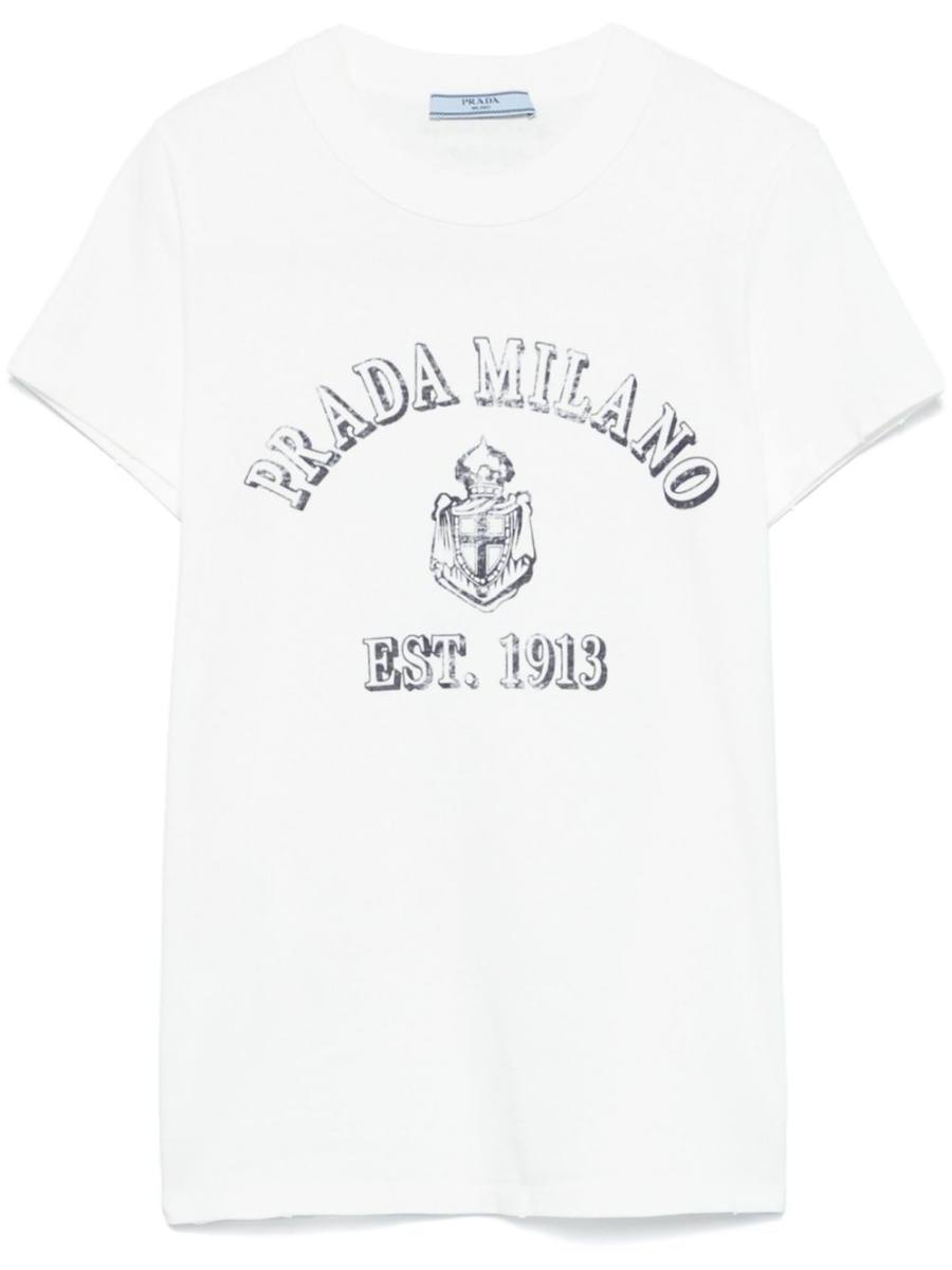 logo-print T-shirt