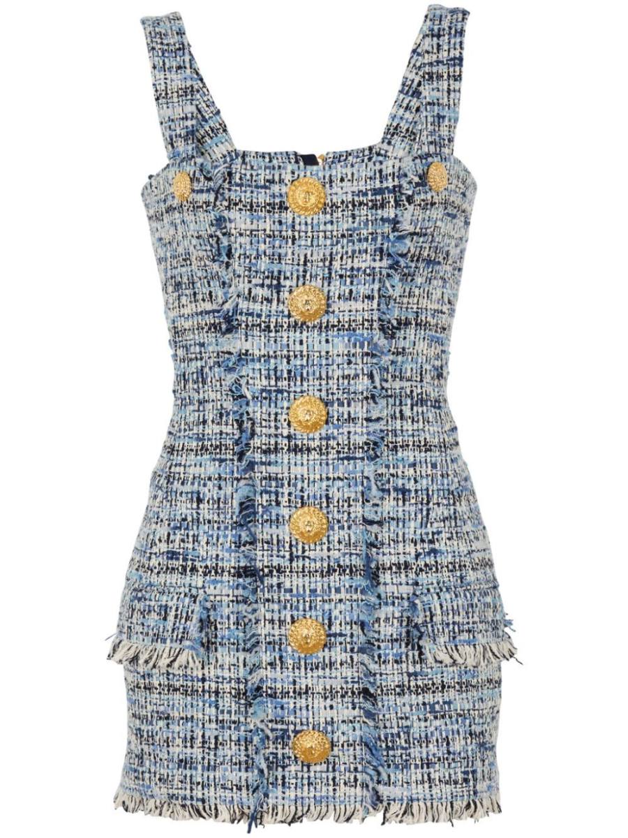 tweed mini dress