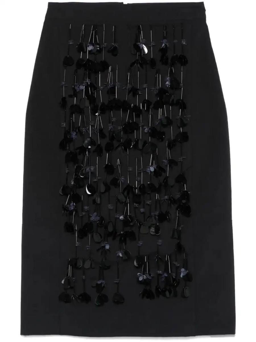 tapered high-waisted trousers