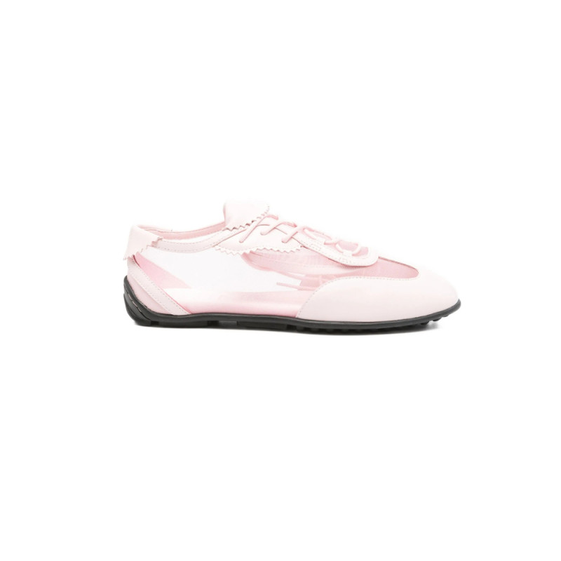 Stine Goya Lace-up Mesh Sneakers