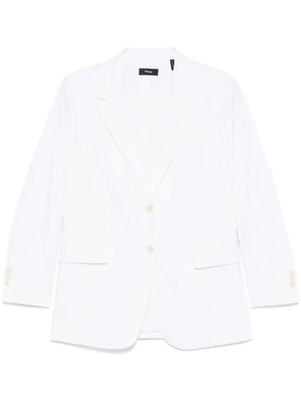 single-breasted blazer