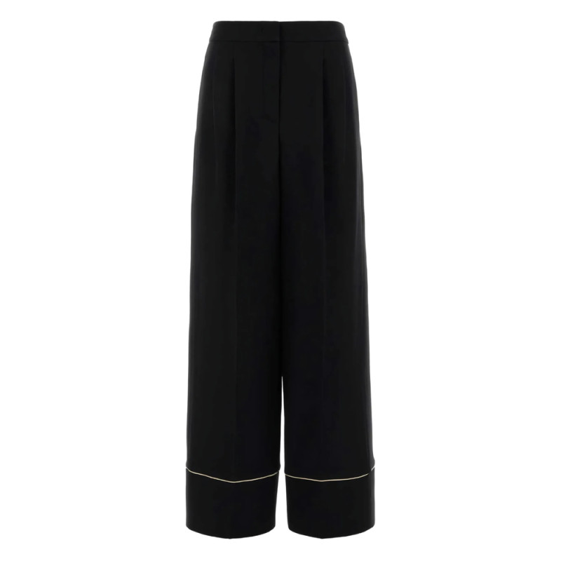 Fendi Pleated-front Side-pocket Straight Trousers