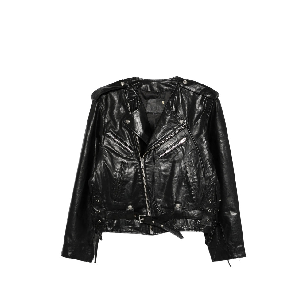 R13 Zipped Belted Jacket
