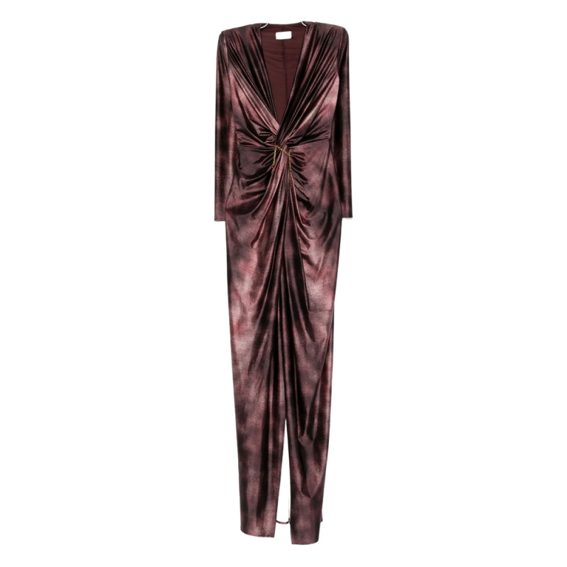 Elisabetta Franchi Draped Dress