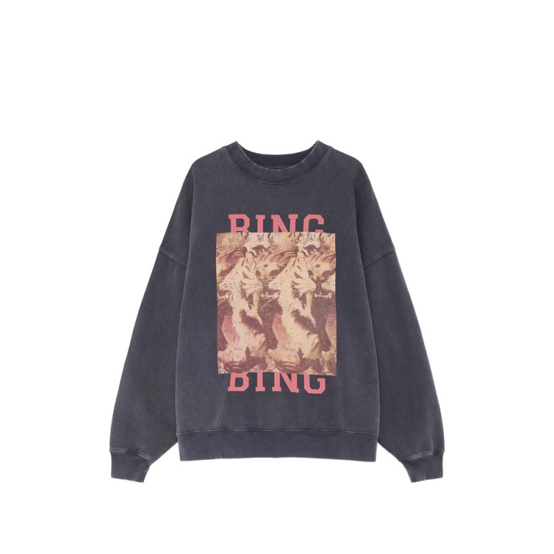 Anine Bing Miles Sweatshirt Tiger Bing