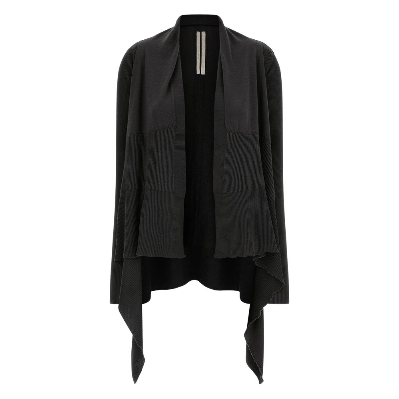 Rick Owens Ribbed Wool Cardigan