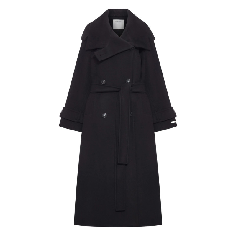 Sportmax Double-breasted Belted Coat