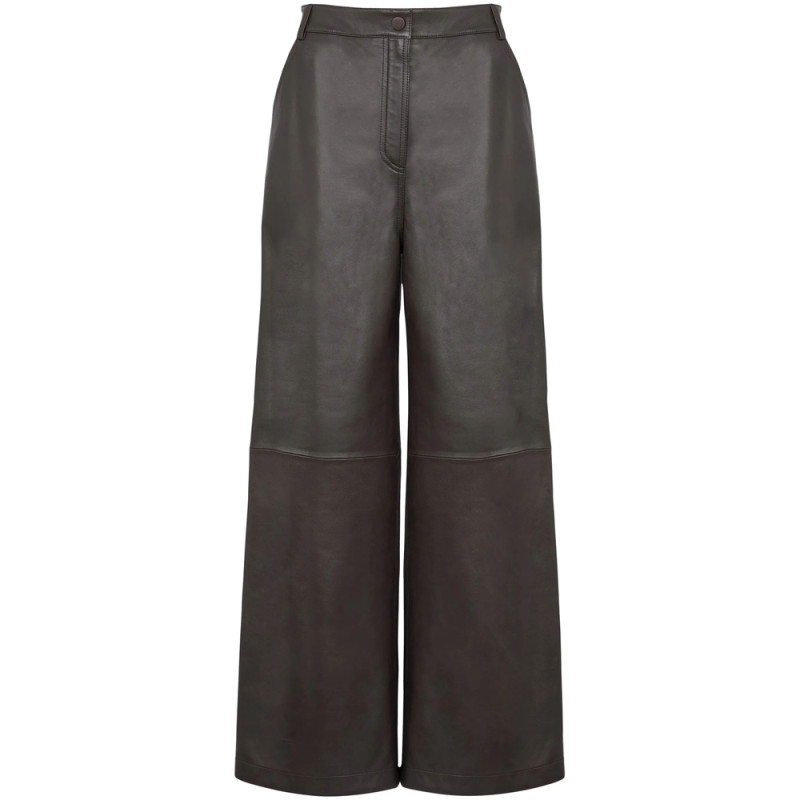 Yves Salomon Leather Trousers