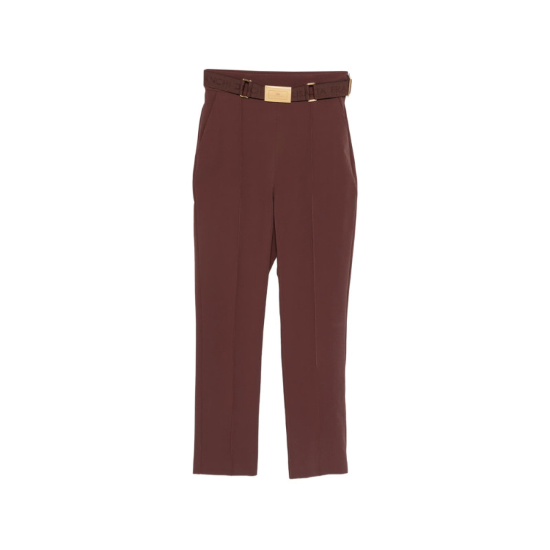 Elisabetta Franchi Belted Trousers