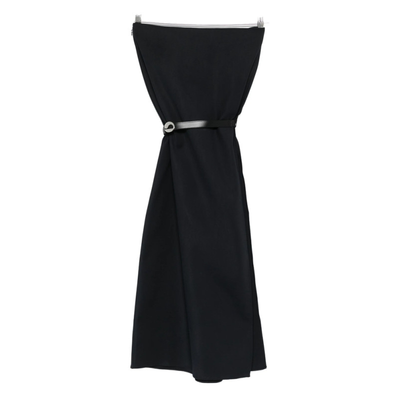 Coperni Belted Oval-buckle Mini Dress
