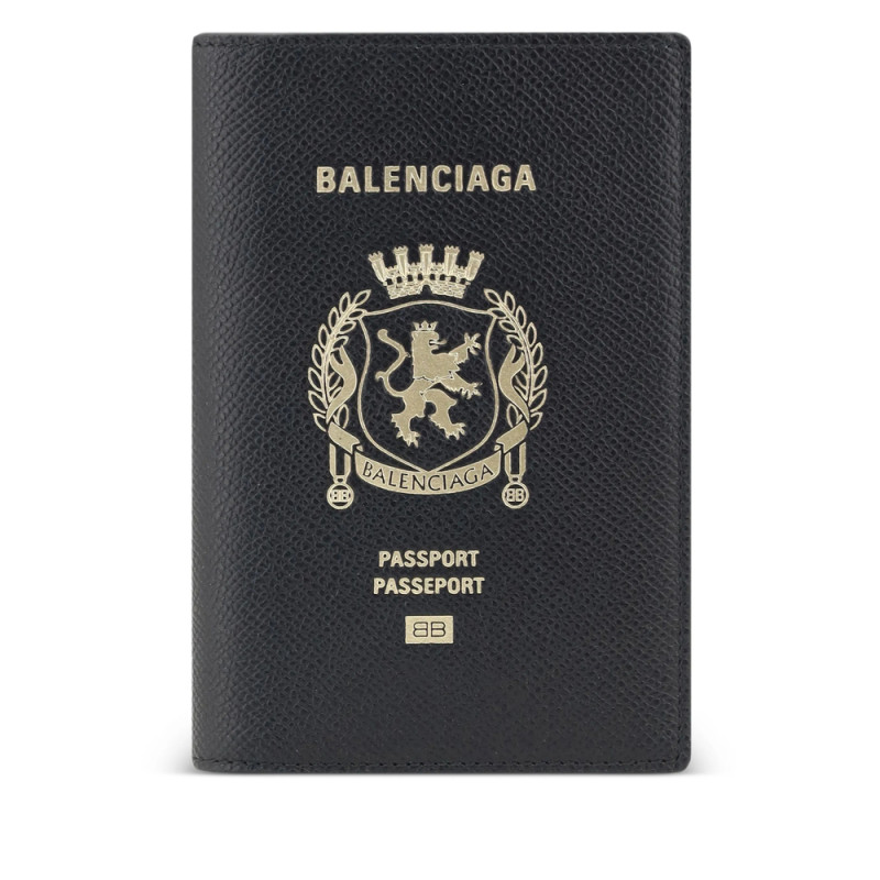 Balenciaga Leather Passport Holder