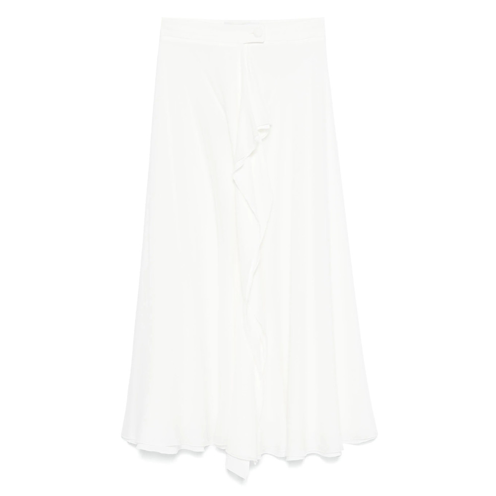 De Santis Draped Midi Skirt