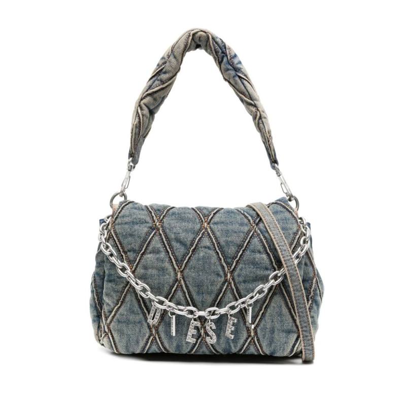 Diesel Small Charm-D Shoulder Bag
