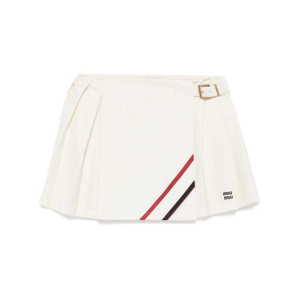 Miu Miu Pleated Mini Skirt