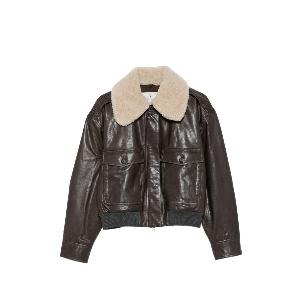 Brunello Cucinelli Leather Jacket