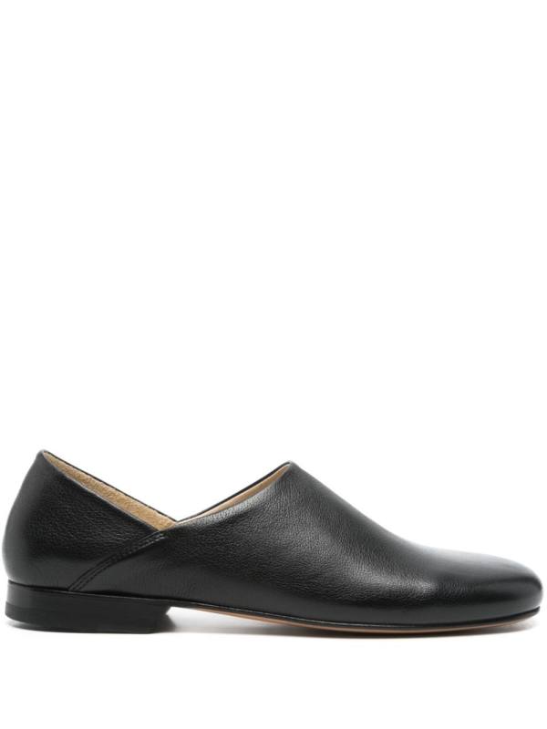 leather slippers