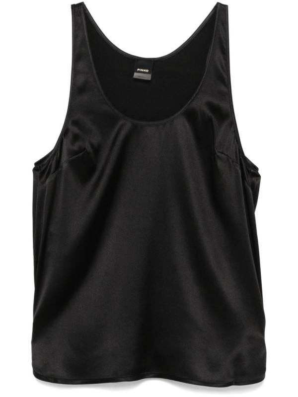 satin tank top