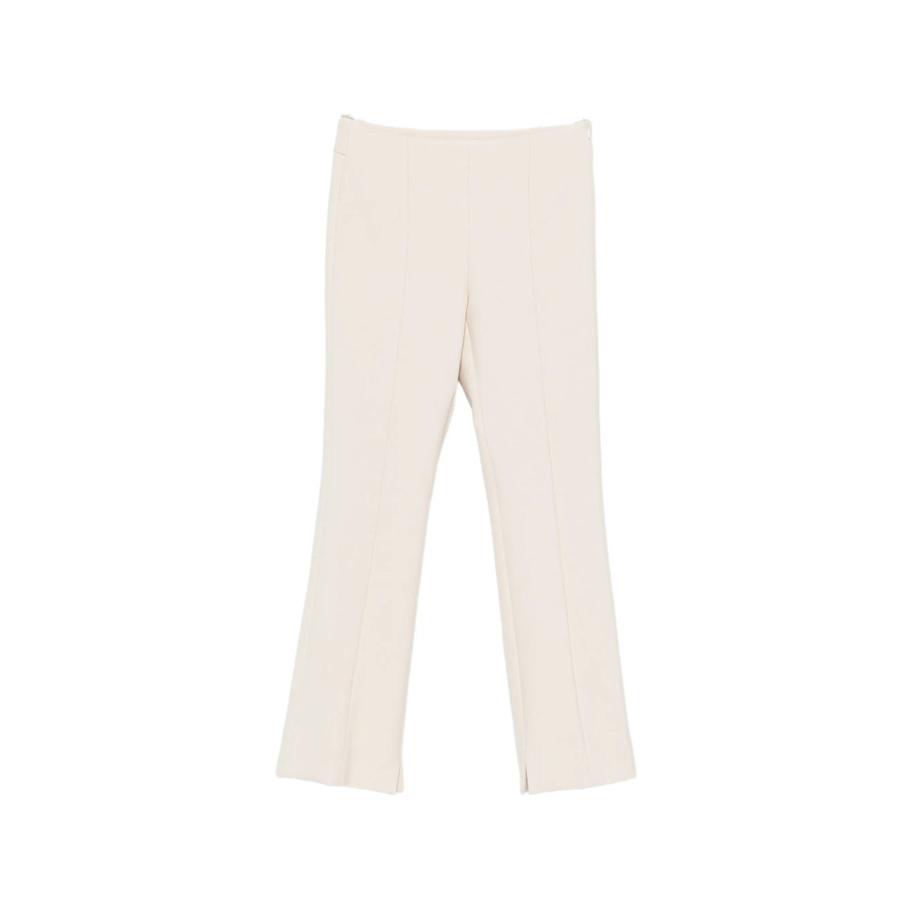 Peserico Seam-detail Slit-hem Trousers
