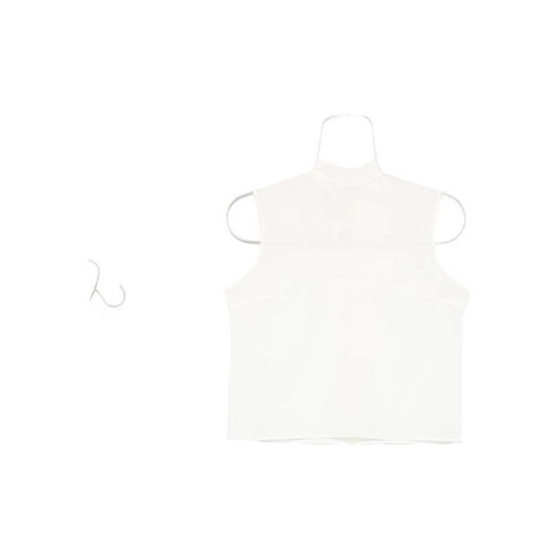 Mazzarelli Sleeveless Mock-neck Top