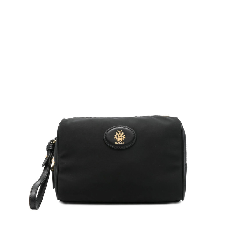 Bally Crest-appliqué Clutch Bag