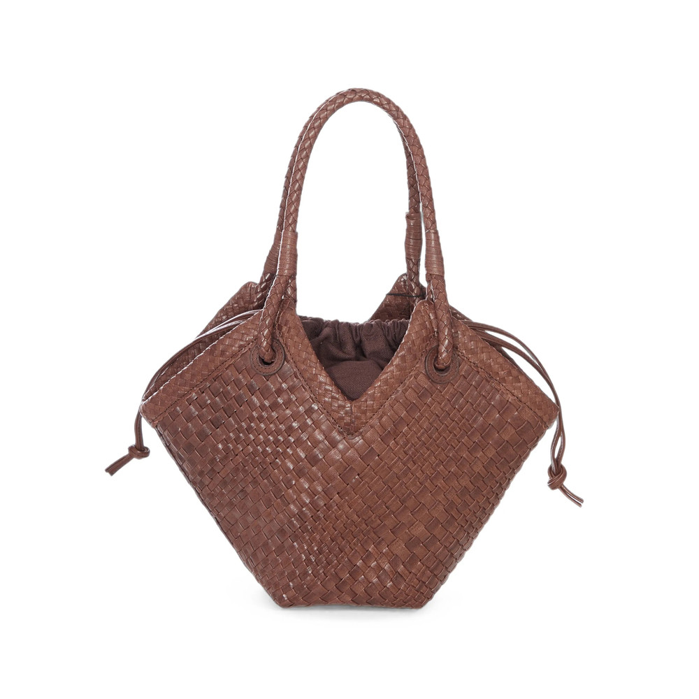 Ibeliv Small Trinity Woven-leather Tote Bag