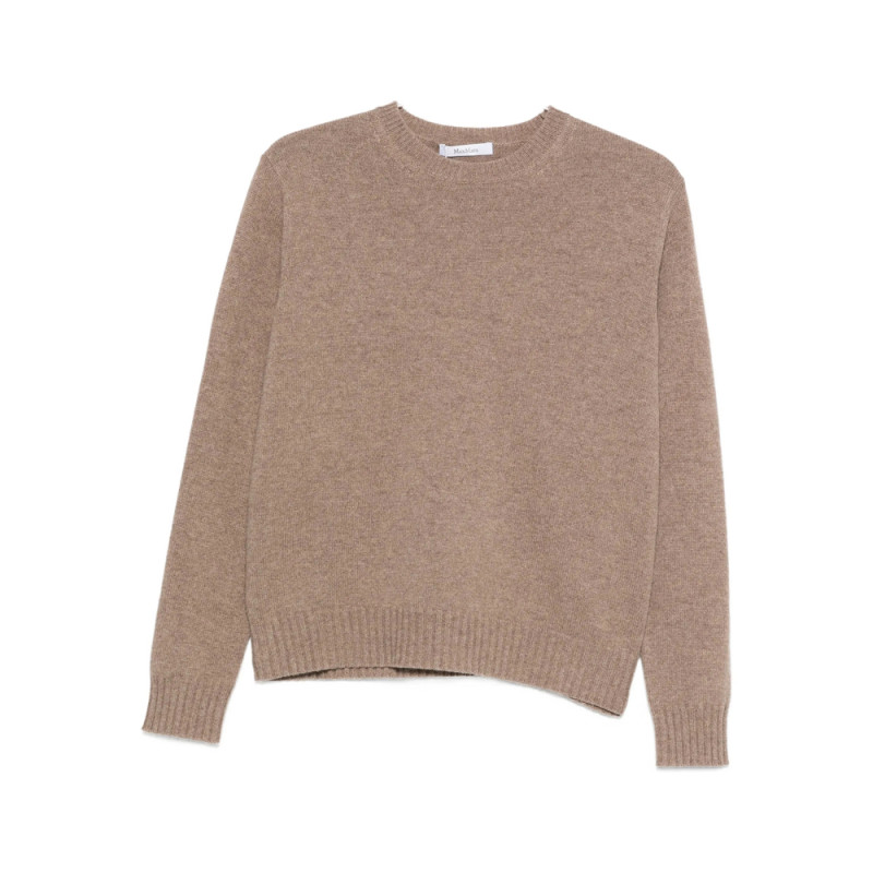 Max Mara Round-neck Cashmere Sweater