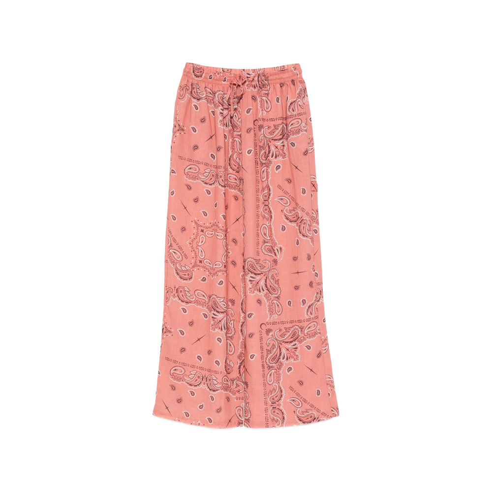 Venuja Paisley-print Drawstring Trousers