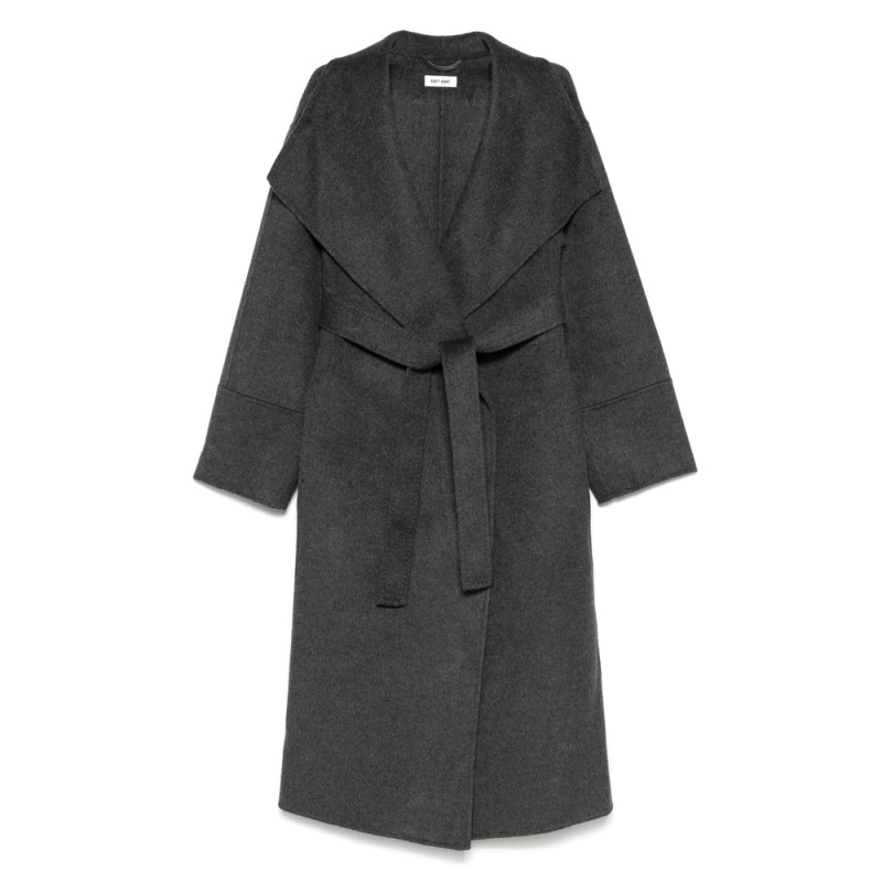 Soft Goat Belted Coat