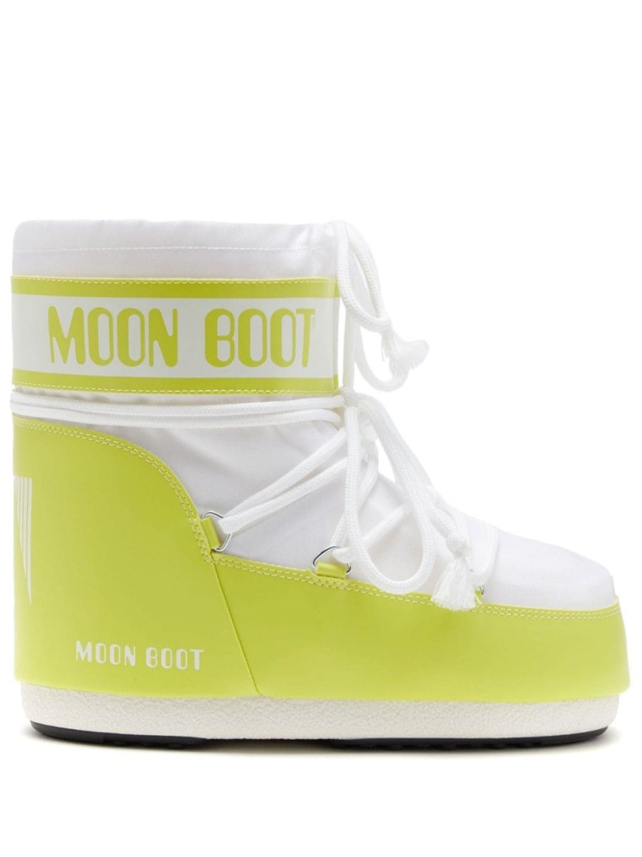 Icon logo-print boots